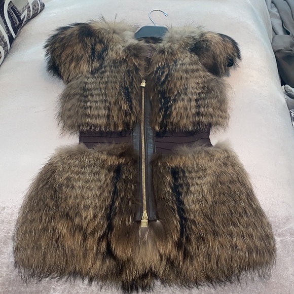 Brand new Herve Lerger fur vest - Picture 5 of 10
